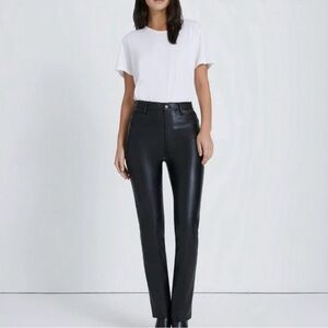 7 for All Mankind Faux Leather Pants